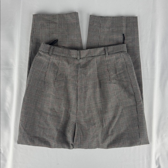 Talbots Pants - Talbots 100% Wool Black & White Houndstooth Dress Pant